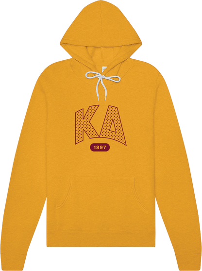 Kappa Delta Varsity Polka Dot Hoodie