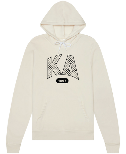 Kappa Delta Varsity Polka Dot Hoodie