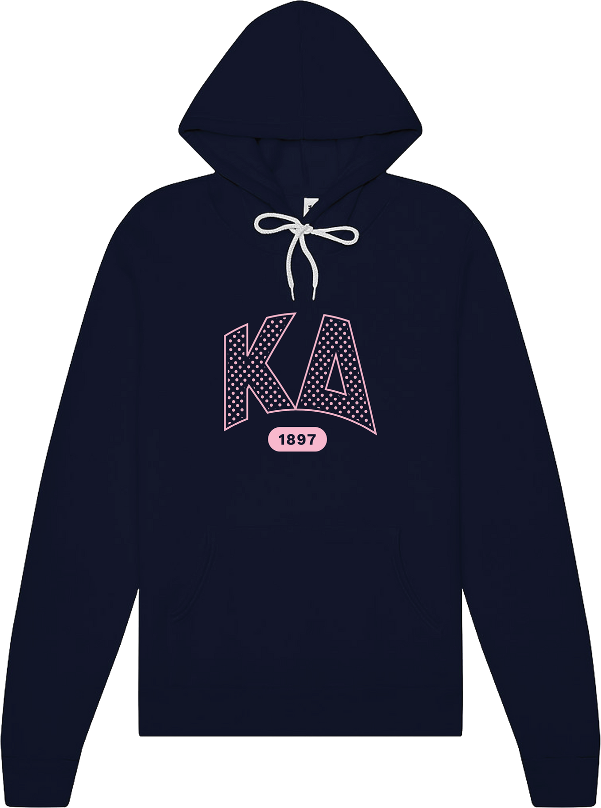 Kappa Delta Varsity Polka Dot Hoodie