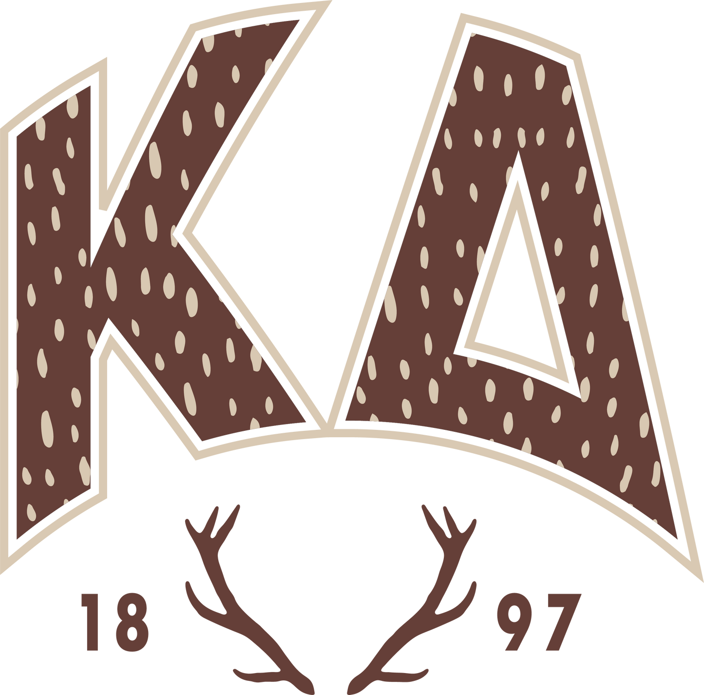 Kappa Delta Fawn Print Varsity Hoodie