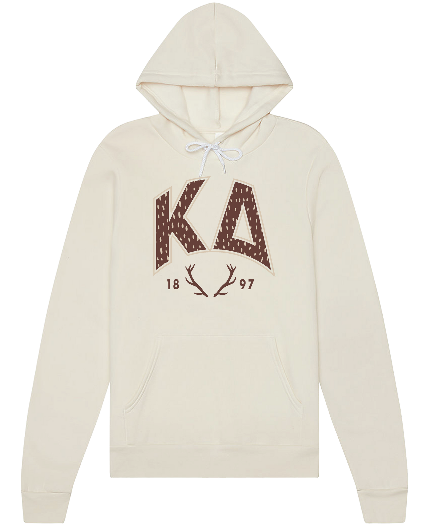 Kappa Delta Fawn Print Varsity Hoodie