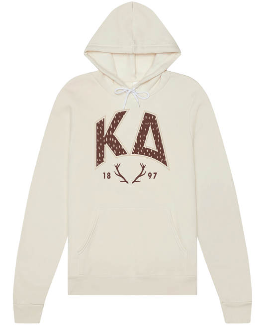 Kappa Delta Fawn Print Varsity Hoodie