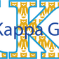 Kappa Kappa Gamma Applique Letters Hooded Sweatshirt