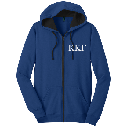 Kappa Kappa Gamma Zip-Up Hooded Sweatshirts