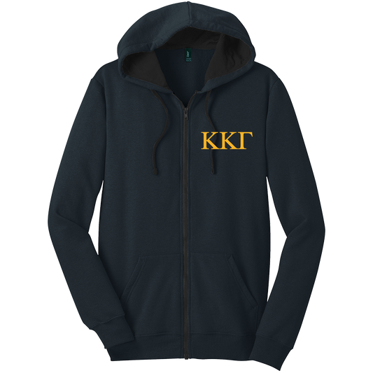 Kappa Kappa Gamma Zip-Up Hooded Sweatshirts