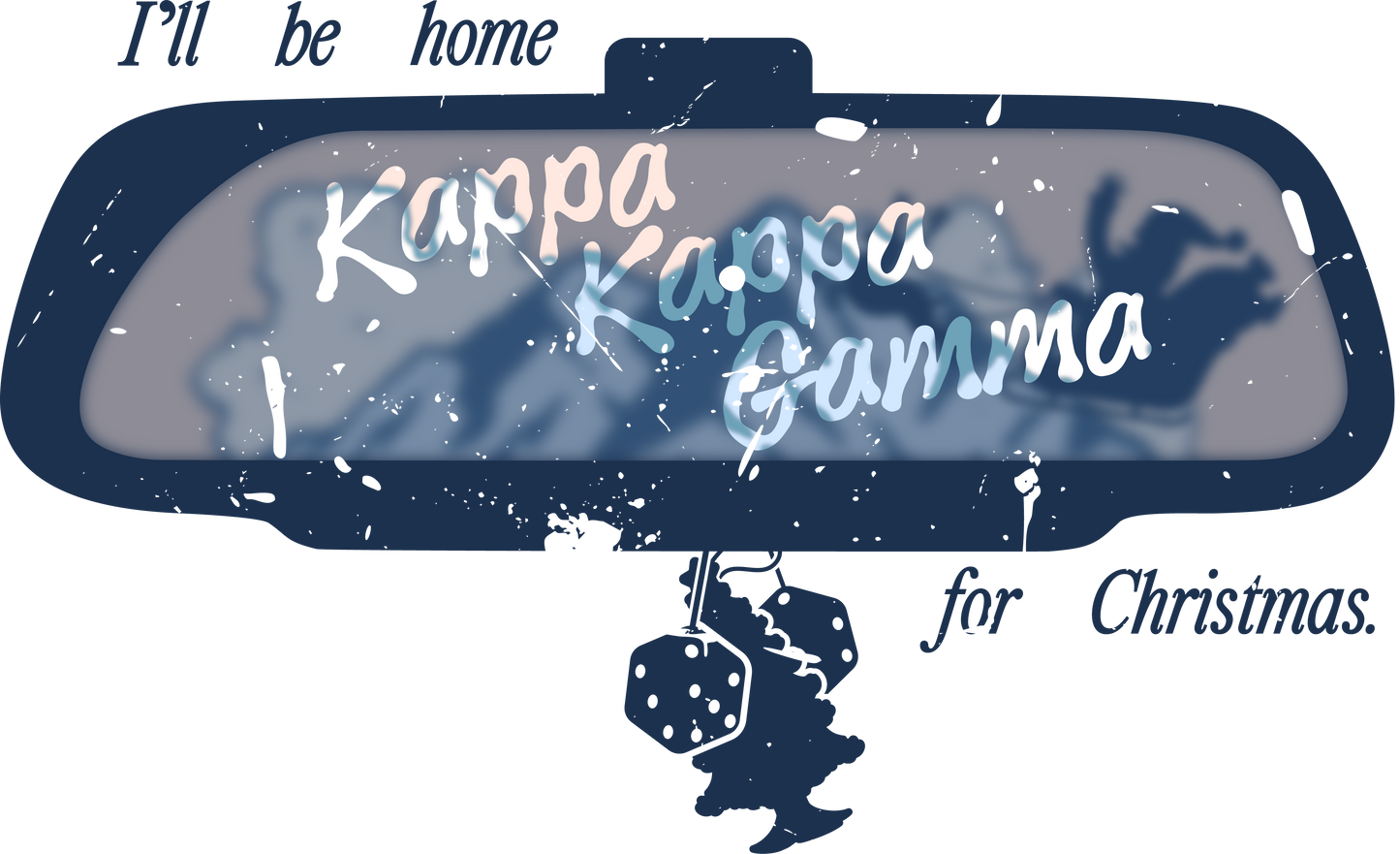 Kappa Kappa Gamma Holiday Road Trip Graphic Tee