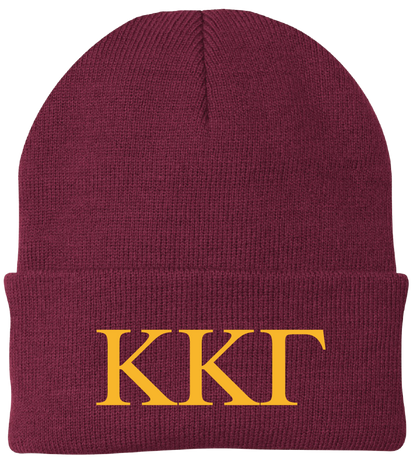 Kappa Kappa Gamma Lettered Beanies