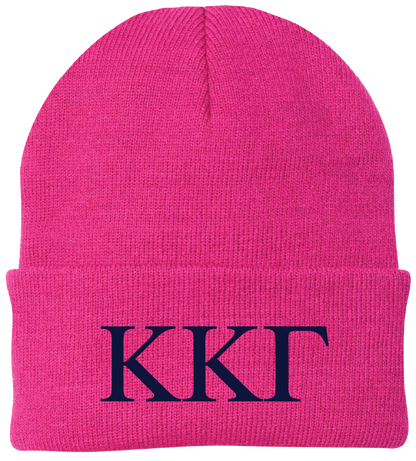 Kappa Kappa Gamma Lettered Beanies