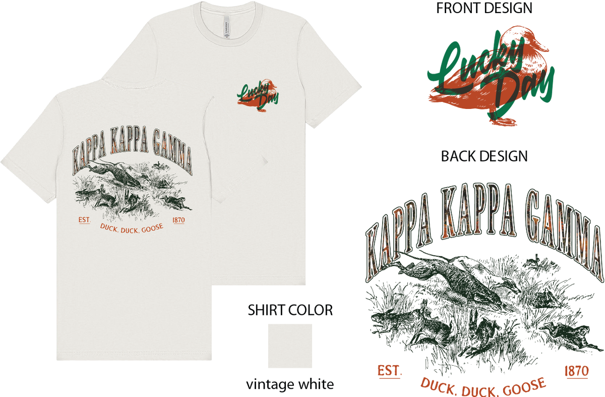 Kappa Kappa Gamma Open Season Graphic Tee
