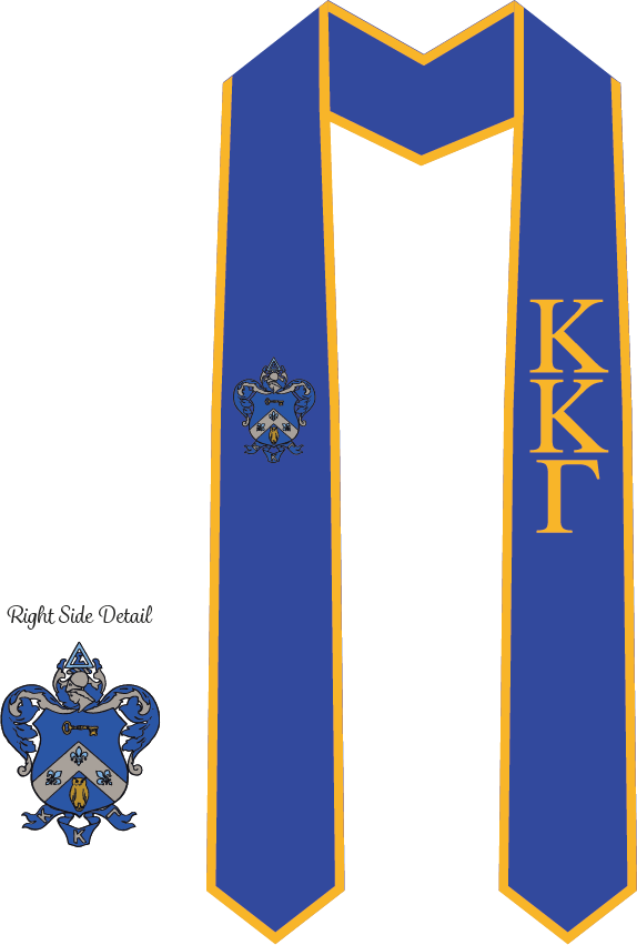 Kappa Kappa Gamma Graduation Stoles
