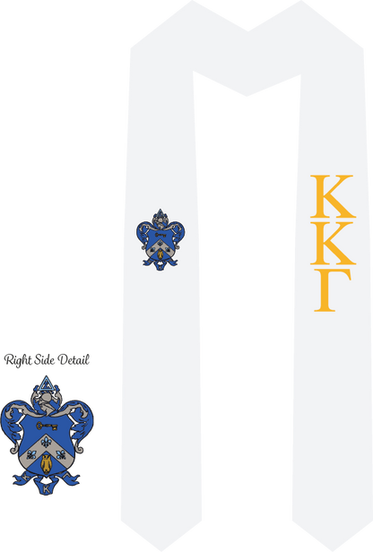 Kappa Kappa Gamma Graduation Stoles