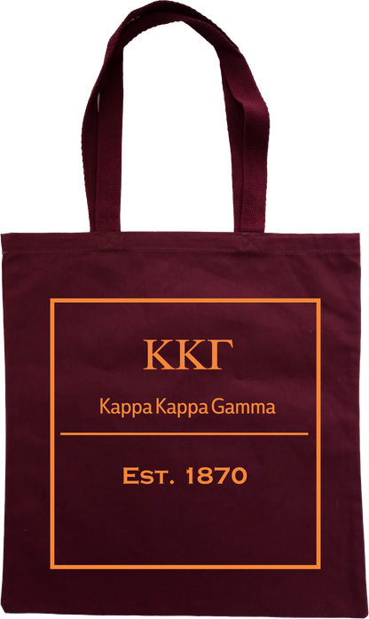 Kappa Kappa Gamma Tote Bags
