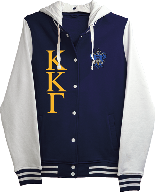 Kappa Kappa Gamma Varsity Hooded Sweatshirt