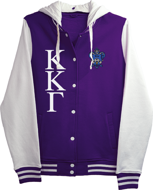 Kappa Kappa Gamma Varsity Hooded Sweatshirt
