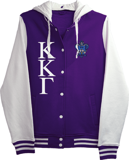 Kappa Kappa Gamma Varsity Hooded Sweatshirt