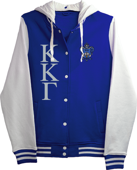 Kappa Kappa Gamma Varsity Hooded Sweatshirt