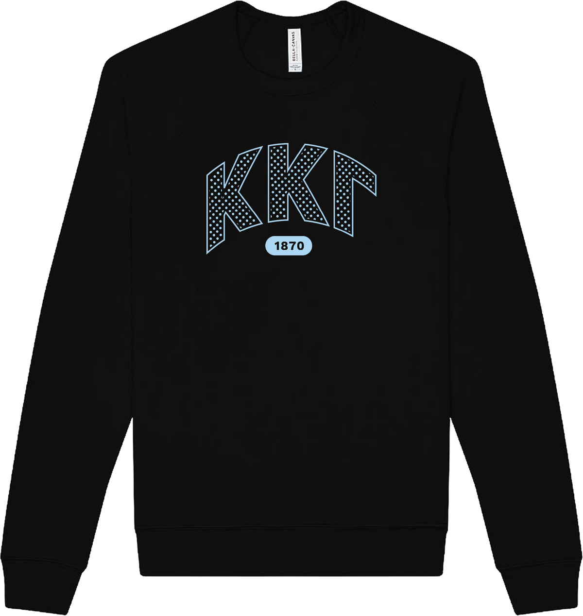 Kappa Kappa Gamma Varsity Polka Dot Crewneck