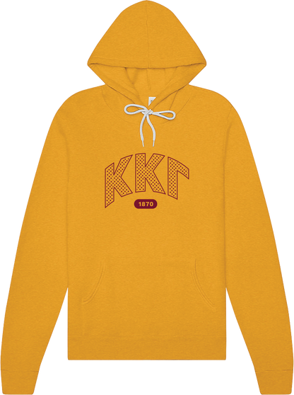 Kappa Kappa Gamma Varsity Polka Dot Hoodie