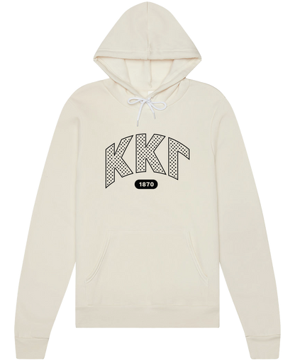 Kappa Kappa Gamma Varsity Polka Dot Hoodie
