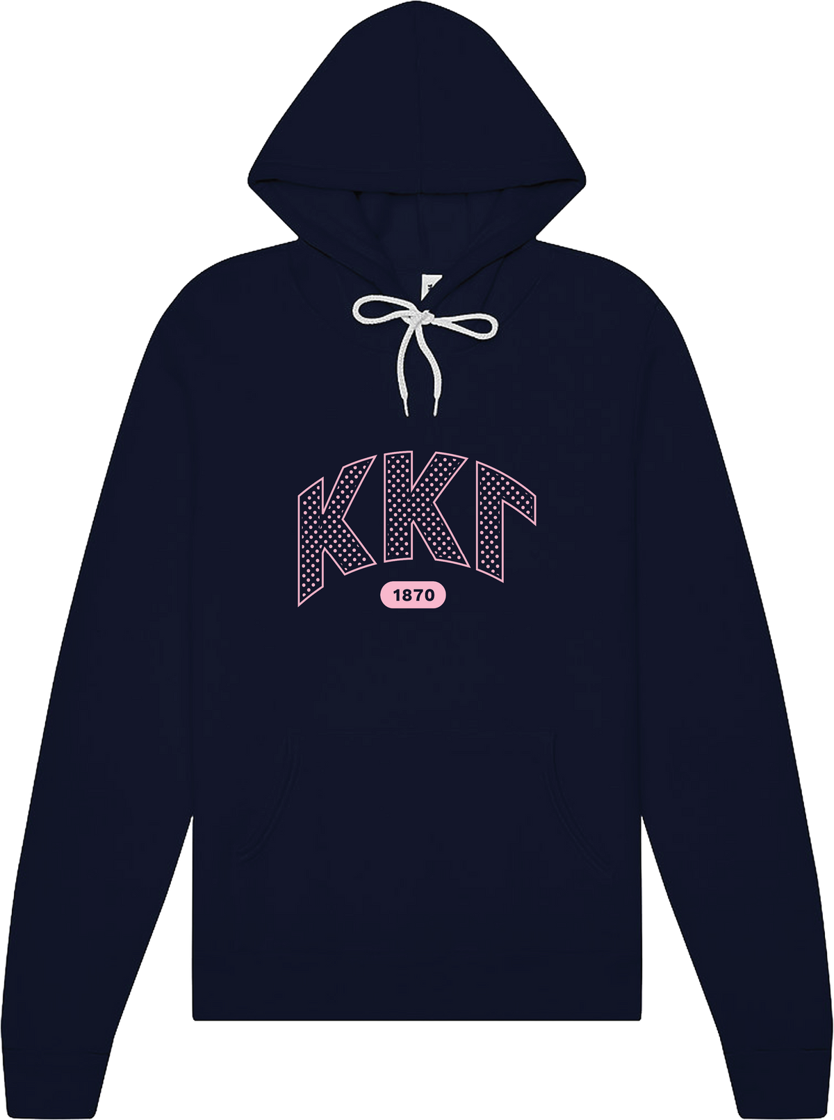 Kappa Kappa Gamma Varsity Polka Dot Hoodie