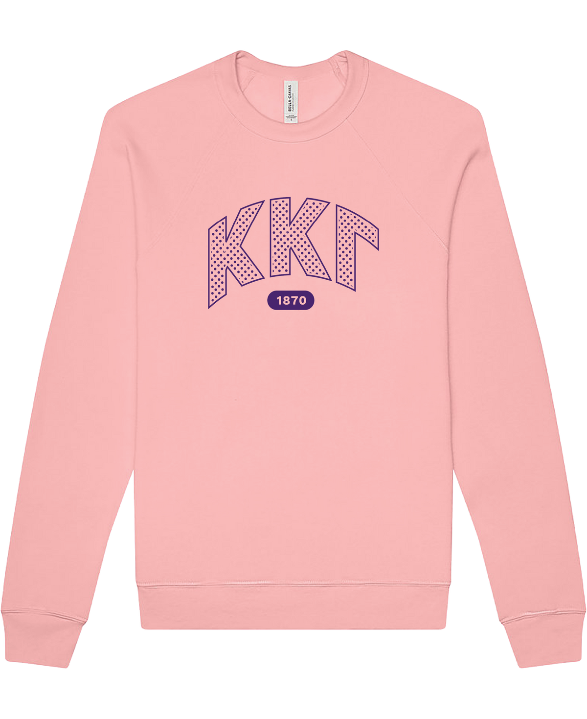 Kappa Kappa Gamma Varsity Polka Dot Crewneck