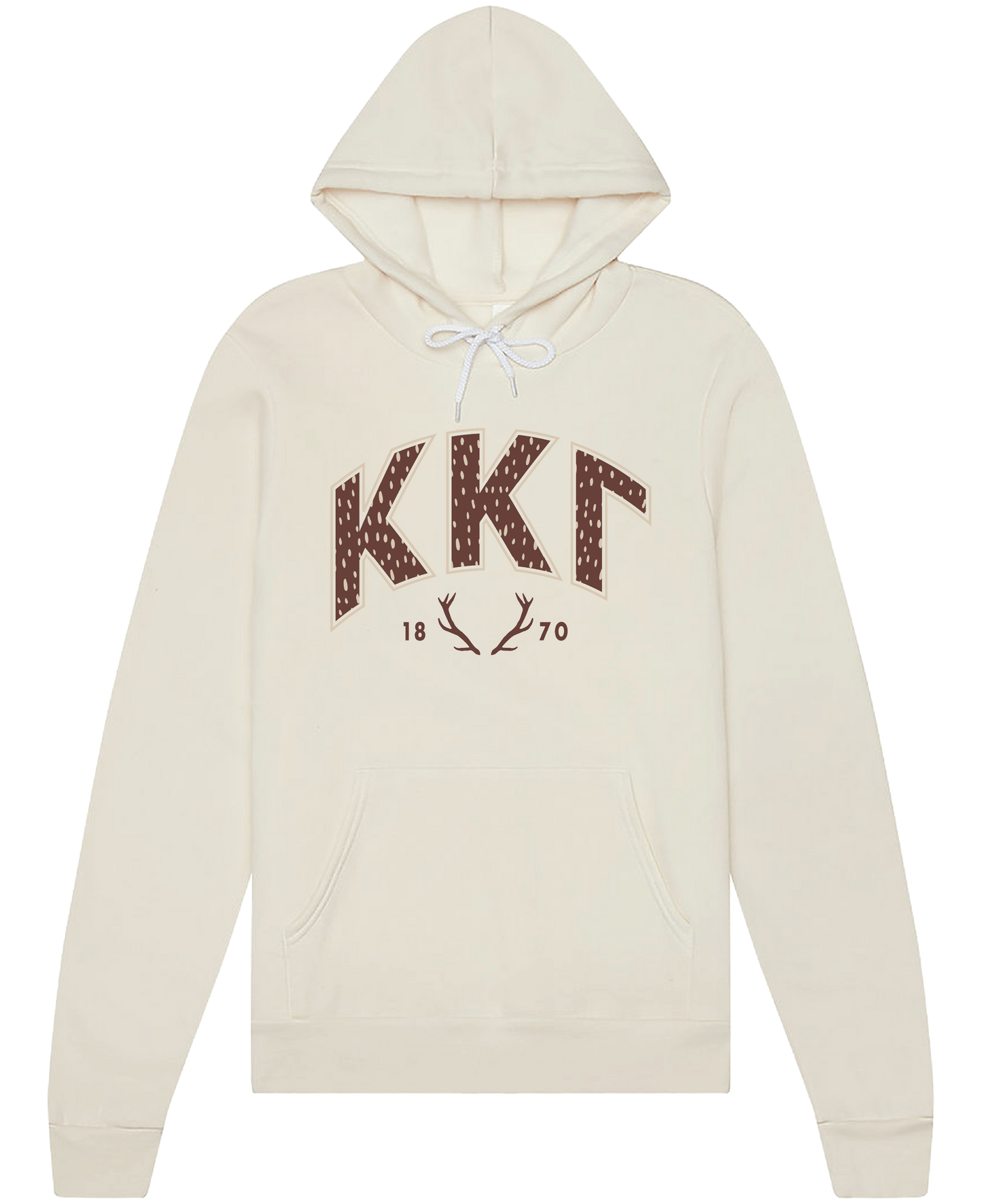 Kappa Kappa Gamma Fawn Print Varsity Hoodie