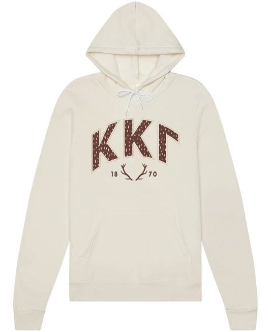 Kappa Kappa Gamma Fawn Print Varsity Hoodie