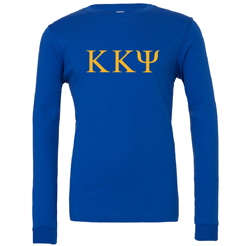 Kappa Kappa Psi Lettered Long Sleeve T-Shirts