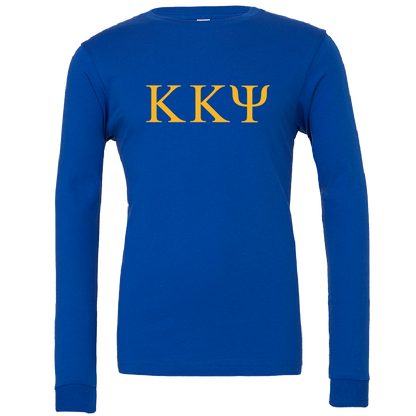 Kappa Kappa Psi Lettered Long Sleeve T-Shirts