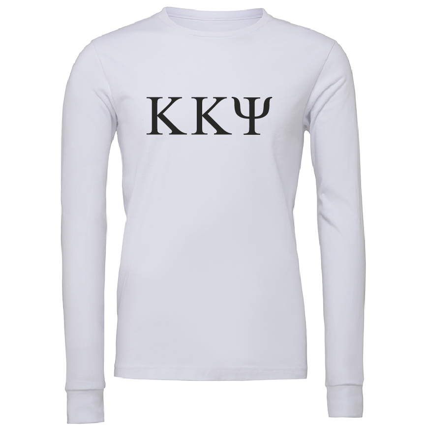 Kappa Kappa Psi Lettered Long Sleeve T-Shirts