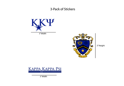 Kappa Kappa Psi Stickers