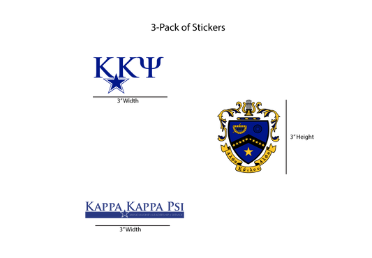Kappa Kappa Psi Stickers