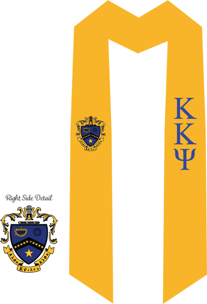 Kappa Kappa Psi Graduation Stoles