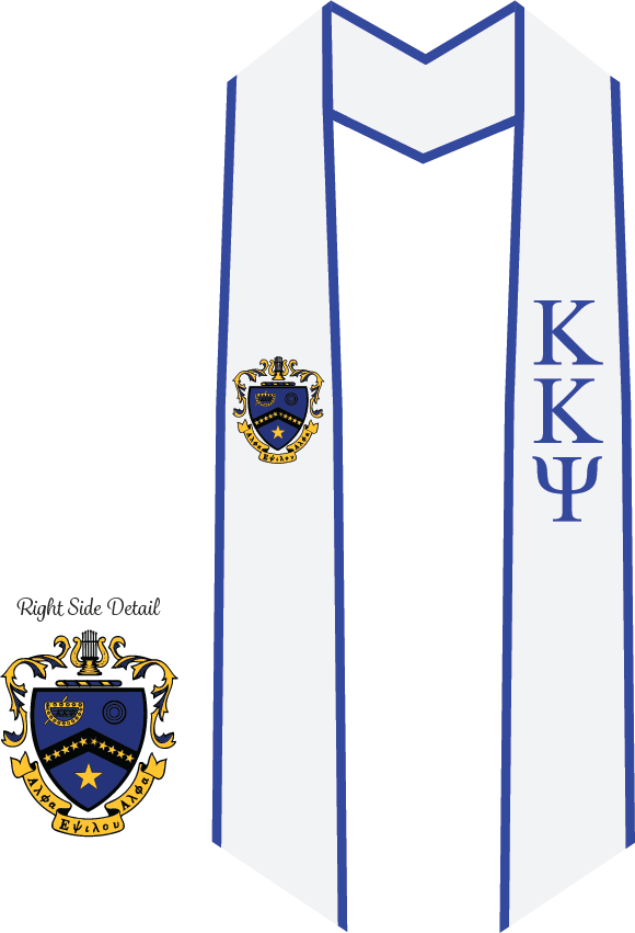 Kappa Kappa Psi Graduation Stoles