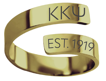 Kappa Kappa Psi Year and Letters Rings