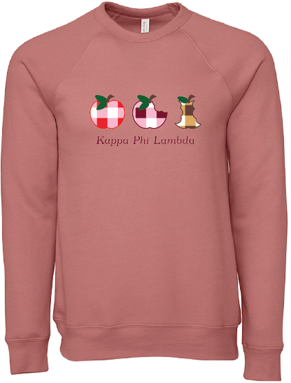 Kappa Phi Lambda Apple Evolution Crewneck