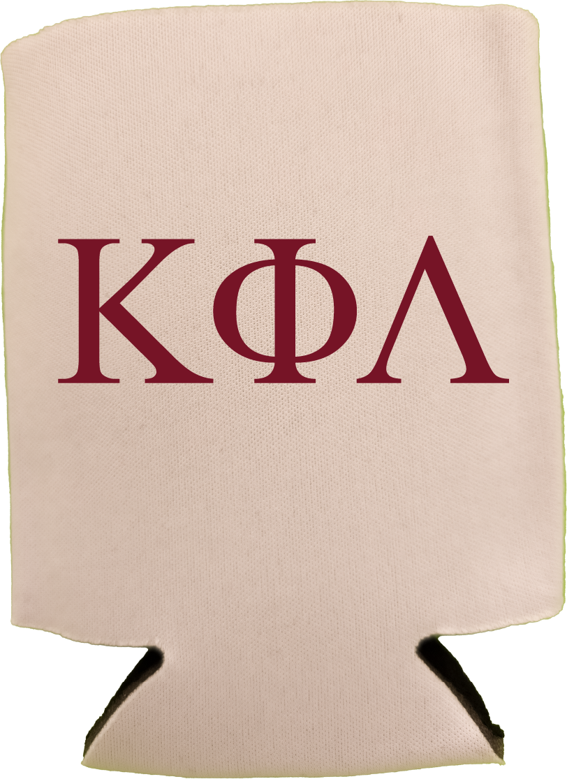 Kappa Phi Lambda Can Coozies