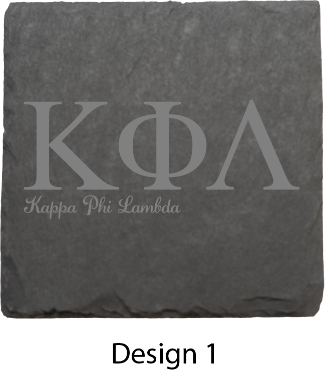 Kappa Phi Lambda Stone Coasters - 4-Pack
