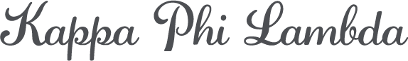Kappa Phi Lambda Stickers