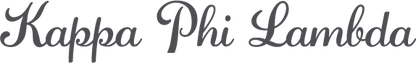 Kappa Phi Lambda Stickers