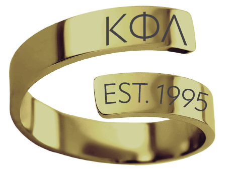 Kappa Phi Lambda Year and Letters Rings