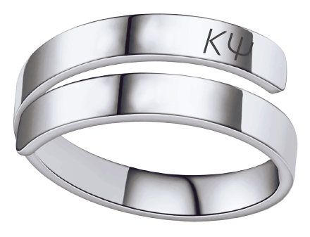 Kappa Psi Lettered Rings