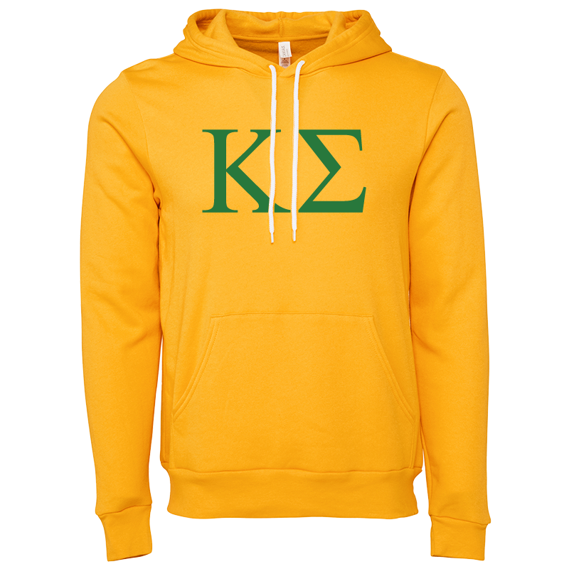 Kappa Sigma Lettered Hooded Sweatshirts
