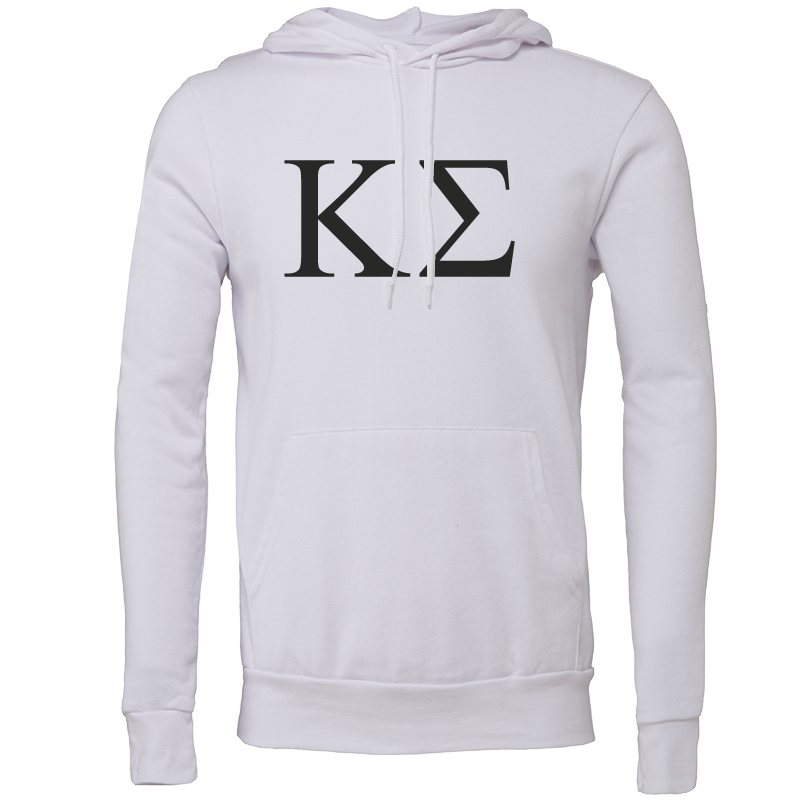 Kappa Sigma Lettered Hooded Sweatshirts