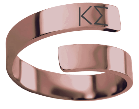 Kappa Sigma Lettered Rings