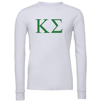 Kappa Sigma Lettered Long Sleeve T-Shirts