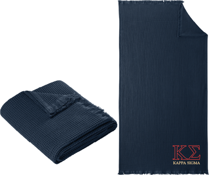Kappa Sigma Letters and Name Blankets