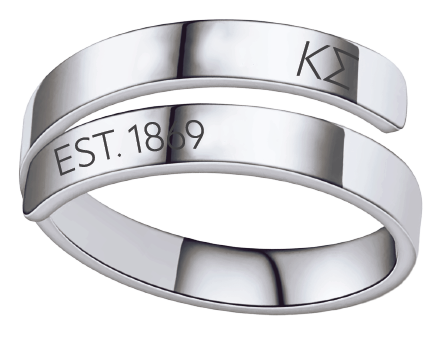 Kappa Sigma Year and Letters Rings