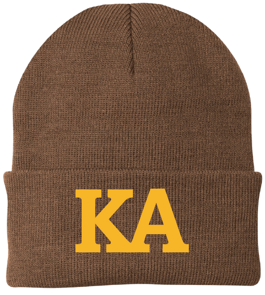 Kappa Alpha Lettered Beanies