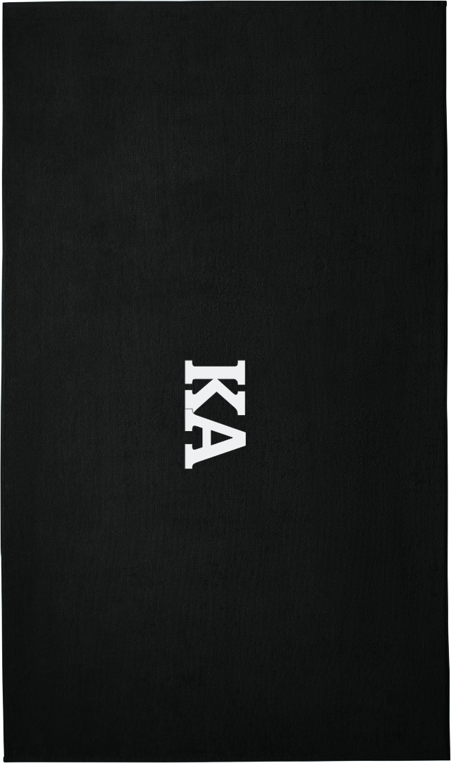 Kappa Alpha Order Lettered Beach Towels